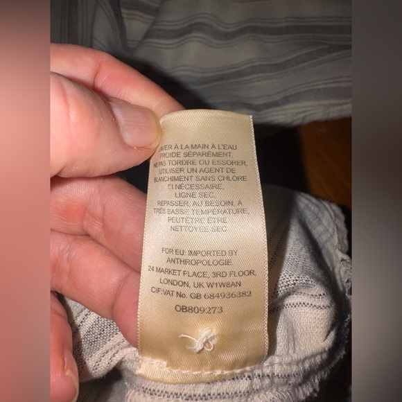 ANTHROPOLOGIE Lilka Cotton Buttondown - size medium - Picture 15 of 16